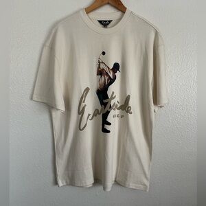 Eastside Golf Core Swingman Logo Shirt Jordan Golf Off White Men’s Size Large